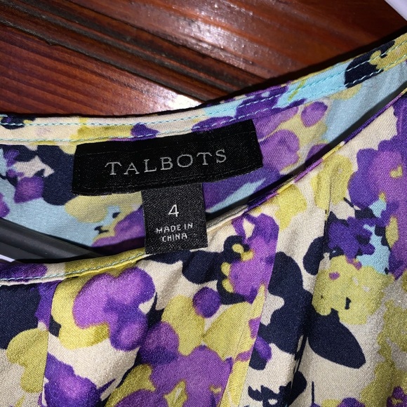 Talbots Blouse Sz 4 - Picture 4 of 4